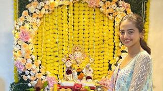 "I am very excited that Bappa is coming to my home this year", Helly Shah on celebrating Ganesh Chaturthi