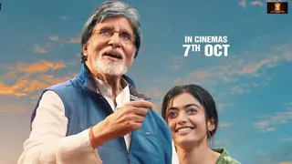 Goodbye:  Watch Amitabh Bachchan and Rashmika Mandanna as a cool father-daughter duo; to release on 7th Oct Thumbnail