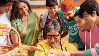  Goodbye Poster Out: Amitabh Bachchan, Rashmika, and Neena Gupta with others make a wholesome family