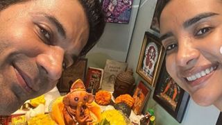 Rajkummar Rao offers fans a glimpse at the dainty organic handmade Ganpati idol made by him and Patralekhaa thumbnail