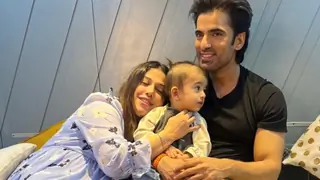 Mohit Malik on son Ekbir's first on set visit at the Khatron Ke Khiladi finale. Thumbnail