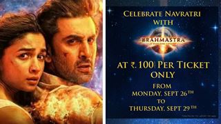 'Brahmastra' to have reduced ticket prices of Rs 100 bringing in Navratri celebrations