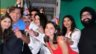 Have a look at Chunky Pandey's star-studded birthday bash; Ananya offers a peek at inside pics