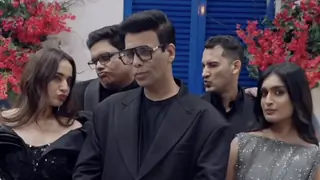 Karan Johar takes a pout class for his new students Tanmay Bhatt, Kusha Kapila and others Thumbnail