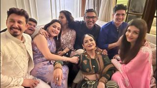 Kajol, Aishwarya, Raveena & Madhuri reunite at Manish Malhotra's Diwali bash