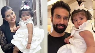 Charu Asopa and Rajeev Sen celebrate daughter Ziana's first birthday together