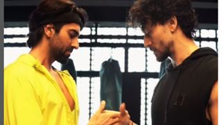 Ayushmann Khurrana and Tiger Shroff share fun banter while promoting the former's upcoming movie