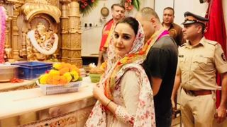 Preity Zinta visits the Siddhivinayak temple after a 'brutal flight' as she is back in Mumbai