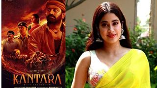 After meeting Rishab Shetty & watching 'Kantara', Janhvi Kapoor is in his awe 