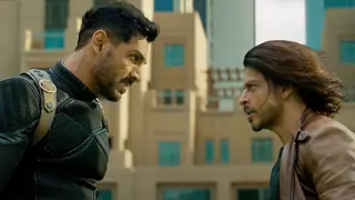 Shah Rukh Khan wishes his on-screen foe John Abraham with a still from 'Pathaan' on his birthday: Pic Thumbnail