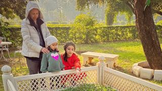 Soha Ali Khan, Sharmila & Inaaya visit Mansoor Ali Khan's grave on his birth anniversary; Saba shares a post