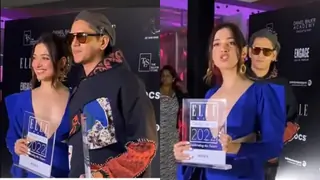 Tamannaah Bhatia gets photobombed by rumoured beau Vijay Varma at an event; the duo pose together for paps  Thumbnail