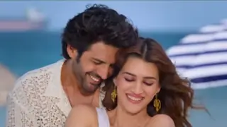 Kartik Aaryan & Kriti Sanon are back with their dynamic chemistry in 'Munda Sona Hoon Main' song Thumbnail