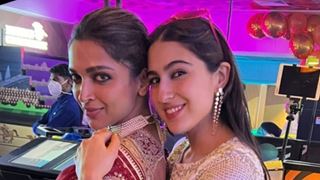 Sara Ali Khan poses with Deepika Padukone 'No 1' shares inside pic from Anant-Radhika's engagement