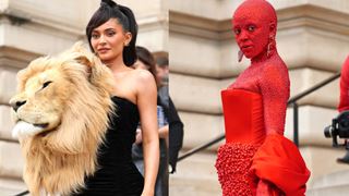 Paris Couture Week: Kylie Jenner stuns with a lion head-mounted dress; Doja Cat paints it red Thumbnail