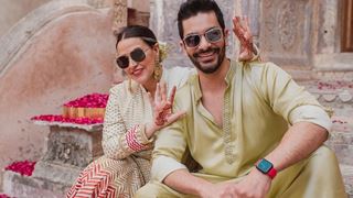 Neha Dhupia and Angad Bedi all set to share screen space for the first time