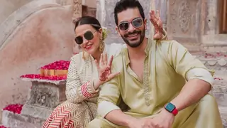 Neha Dhupia and Angad Bedi all set to share screen space for the first time Thumbnail