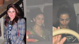 Kareena Kapoor, Malaika Arora, Alia Bhatt & others arrived in their stylish best at Karan Johar's house party