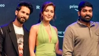 "It is exciting to be in the same frame as Shahid Kapoor & Vijay Sethupathi" - Raashii Khanna Thumbnail