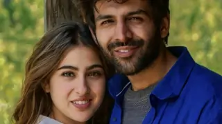 Kartik Aryan & Sara Ali Khan were spotted talking together; fans ask is 'Sartik' back again? Thumbnail