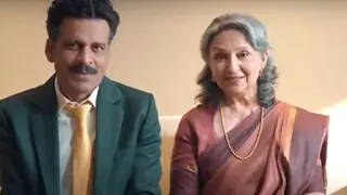 Sharmila Tagore confesses to being nervous in a conversation with Manoj Bajpayee: Video Thumbnail