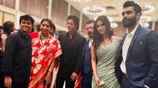 Shah Rukh Khan, Mouni Roy and others arrive for Smriti Irani's daughter's reception- Pics
