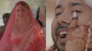 Shivaleeka Oberoi's filmy bridal entry video left her husband Abhisek Pathak in tears