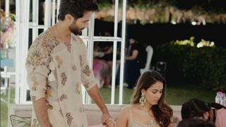 Shahid Kapoor holds Mira's hand while she gets Mehendi applied in this lovely unseen picture
