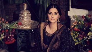Sonam Kapoor exudes elegance and grace in black traditional attire; dad Anil Kapoor reacts