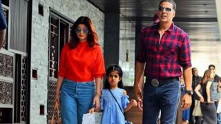 Twinkle Khanna shares adorable father-daughter moment of Akshay Kumar & Nitara on social media