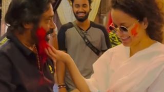 Kangana Ranaut colors everyone on the sets of Chandramukhi: Video