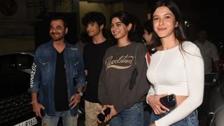 Shanaya, Khushi & others from the Kapoor family step out together to watch Tu Jhoothi Main Makkaar - Pics