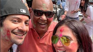 Satish Kaushik's last post on Twitter was all about happy faces and fun moments from a Holi party