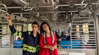 Chashni Sisters Roshni & Chandani embarked on a train journey to promote their show 