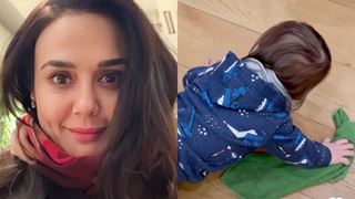 Preity Zinta shares a glimpse of the cutest helping hand you will ever see: Video