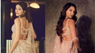 Friday Fashion face-off: Ananya Panday and Nora Fatehi channelise their inner diva in a bloom lehenga