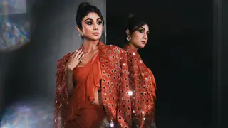 Shilpa Shetty channels retro vibes in tangy ruffle saree: Pics Thumbnail