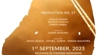 Akshay Kumar strarrer 'Soorarai Pottru' remake announces release date; tentatively titled 'Production No. 27' Thumbnail