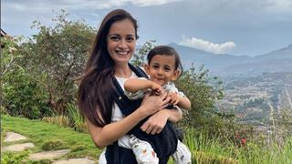 Dia Mirza shares an adorable pic with son Avyaan; pens a note for 'Bheed' director Anubhav and working moms