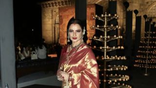 Dior Fall 2023: Rekha becomes the only one carrying a Kanjeevaram saree defining elegance thumbnail