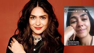  Mrunal Thakur opens up on sharing a crying selfie: there is a thin line between feeling low and seeking help