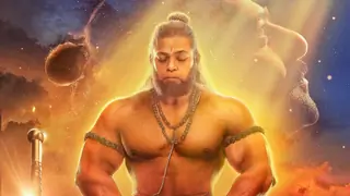 'Adipurush' New Poster: Ardent devotee of Prabhu Shri Ram, Shri Bajrang Bali does vandanam Thumbnail