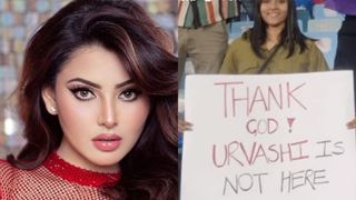 Urvashi Rautela asks 'Why?' to a fan's placard after Rishabh Pant's appearance at an IPL match thumbnail