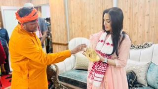 Preity Zinta visits the Kamakhya Devi temple in Guwahati; says, "I was up all night, it all seemed worth it"