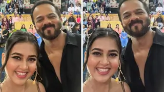 Tejasswi Prakash & Rohit Shetty to make an appearance on Colors' new show 'Entertainment Ki Raat – Housefull' Thumbnail