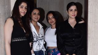 Gauri Khan reunites with fabulous Bollywood wives Seema Sajdeh, Maheep and Bhavana at Manish Malhotra's party 
