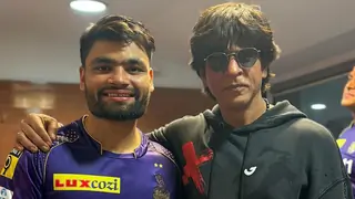 Shah Rukh Khan congratulates Rinku Singh with edited 'Pathaan' poster after KKR's IPL win: cricketer reacts Thumbnail