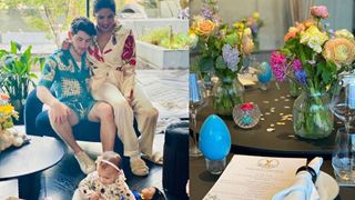 Nick Jonas shares a wholesome family picture ft. Priyanka and Malti from their Easter celebration 