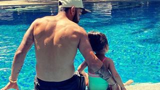 Virat Kohli chilling by the pool with daughter Vamika is the cutest thing you will see on social media today