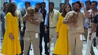 Ram Charan reuniting with his pet dog Rhyme at the airport will melt your hearts - Video